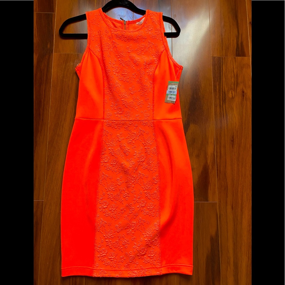 Coral dress